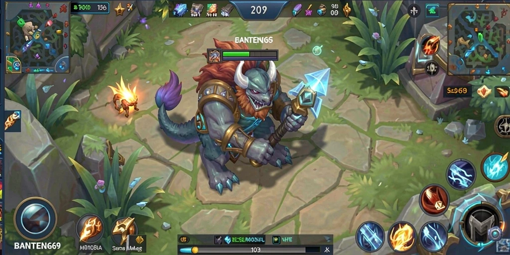 Tangkapan layar gameplay seru dari BANTENG69.