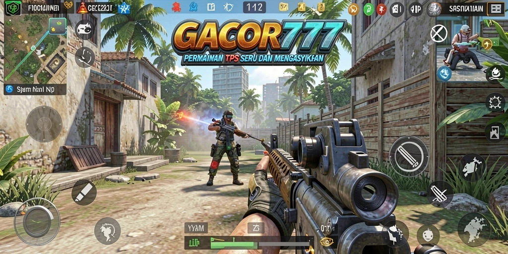 Tampilan gameplay seru dan menegangkan di GACOR777.