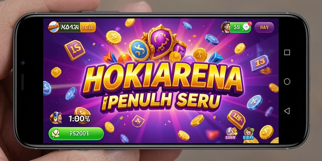 Tampilan gameplay HOKIARENA yang menakjubkan dan penuh warna.