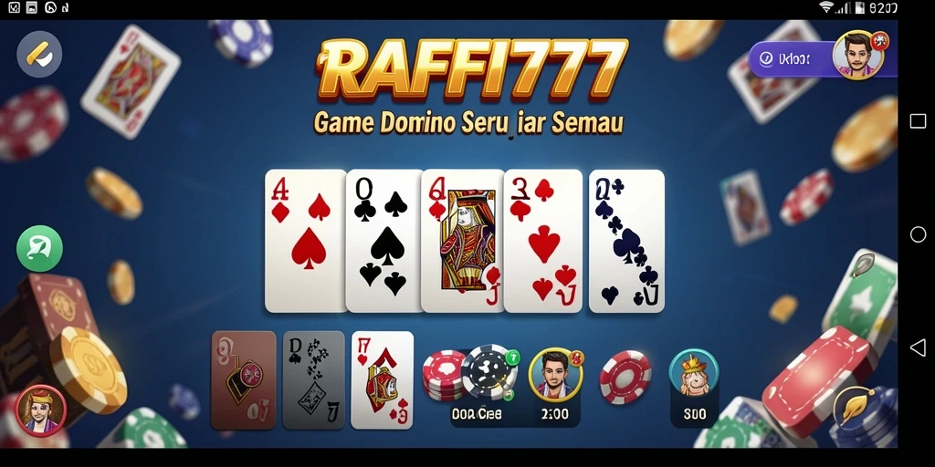 Tampilan gameplay seru dan interaktif dari game RAFFI777.