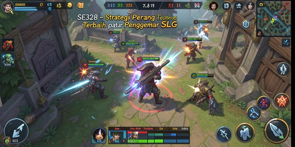 Tangkapan layar SE328 menampilkan aksi pertempuran yang mendebarkan.