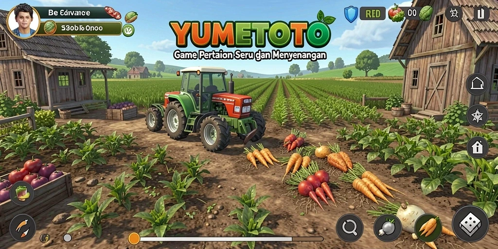 Tampilan gameplay YUMETOTO yang menarik dan interaktif.